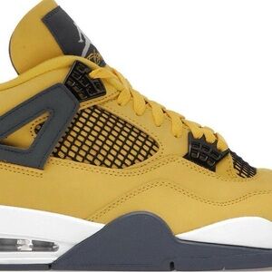 Yellow and Gray Sneakers